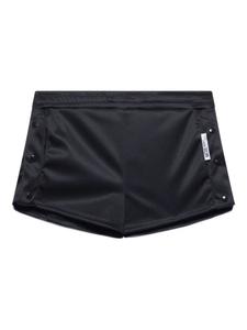 GCDS шорты с логотипом, черный