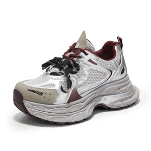 La Chapelle Женские кроссовки с низким, устойчивым к истиранию верхом, красные