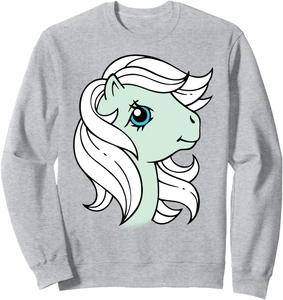 Толстовка My Little Pony Minty Big Face, серая