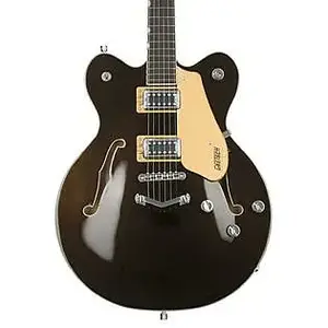 Электрогитара Gretsch G5622 из коллекции Electromatic Center Block Double-Cut с V-Stoptail, черно-золотая