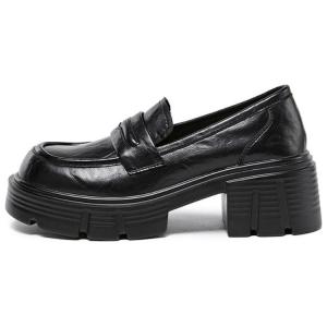 DAPHNE Лоферы женские черно-коричневые