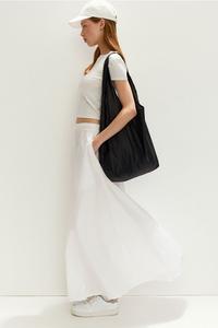 Футболка, облегающая фигуру H&M, бежевый