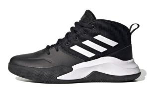 Кроссовки adidas Own The Game Wide K 'Black White'