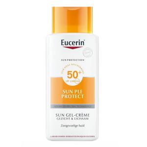 Eucerin, Sun Leb Protect SPF50+ солнцезащитный гель-крем для лица и тела 150 мл
