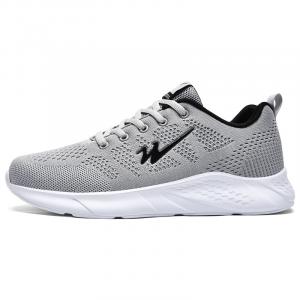 Мужские кроссовки Lifestyle с низким верхом, белый/серый Binary