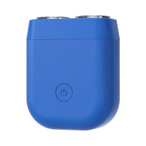 HPS001 поворотная бритва дорожная портативная бритва 2-в-1 ENSSU, синий
