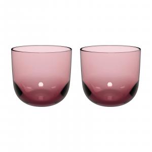 Набор из двух стаканов для воды Like Glass Grape 280 мл like.Villeroy & Boch, розовый