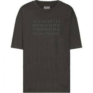 Футболка Print Maison Margiela, серый