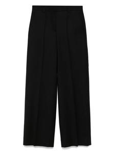 Шерстяные брюки Incotex, черный