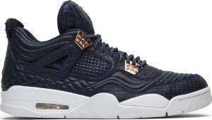 Кроссовки Air Jordan 4 Retro PRM Obsidian, синий