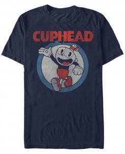 Мужская футболка с коротким рукавом waving circle portrait Fifth Sun, синий