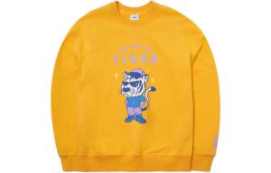 Свитшот унисекс шафрановый MLB