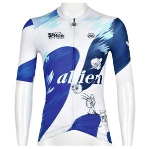 Мужская веломайка Monton Lifestyle Alien Rabbit, размер ХL, белый/синий