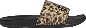 Сандалии Adidas Wmns Adilette Comfort Slide 'Camo', черный