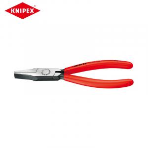 Плоскогубцы KNIPEX, 160 мм, с пластиковой ручкой, черные плоскогубцы, ручные инструменты для стрижки 20 01 160