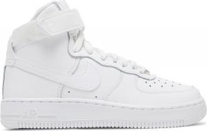 Кроссовки Nike Air Force 1 High LE GS 'Triple White', белый