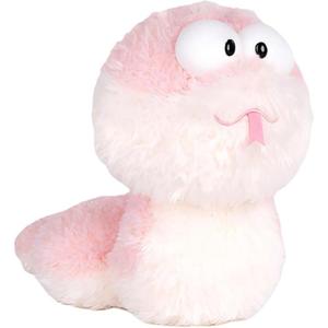 NICI Плюшевый кулон змея по китайскому зодиаку 2025, розовый/золотой, плюшевая кукла, высота 10см/25см