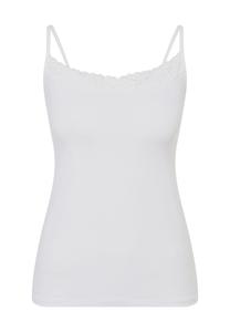 Регулируемая женская нижняя рубашка из кружева Natural Comfort CALIDA, белый