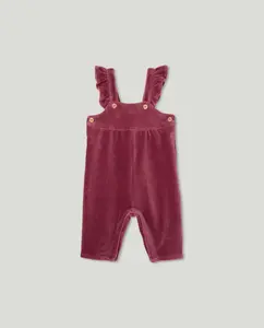 Детский вельветовый комбинезон для девочек Baby El Corte Inglés, темно-розовый