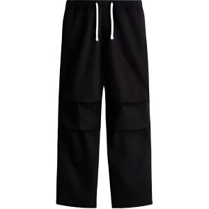 H&M Мужские повседневные брюки, черные, умеренно прямого кроя