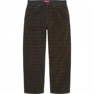 Флисовая футболка Supreme свободного покроя, горчично-желтая