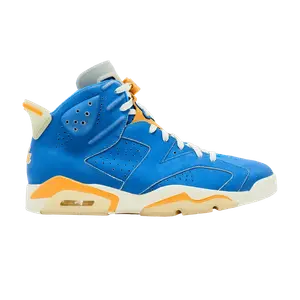 Кроссовки Air Jordan Air Jordan 6 Retro 'UCLA' PE, синий