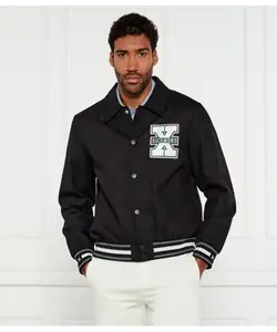 Бомбер Альбота Regular fit Richmond X, черный