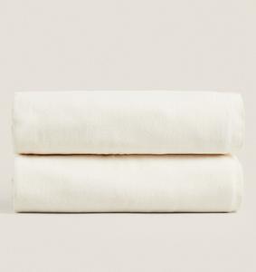 Плед Zara Home Chenille, белый, 140х190 см