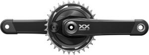 Шатуны SRAM Quarq XX Eagle T-Type AXS, прямое крепление, DUB, 170 мм