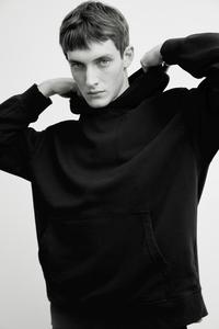 Повседневная толстовка с выстиранным эффектом H&M, коричневый