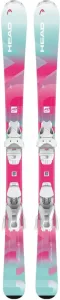 Лыжи горные детские Head Joy Easy JRS Ski inkl. JRS 7.5 GW CA BR 78, розовый/голубой