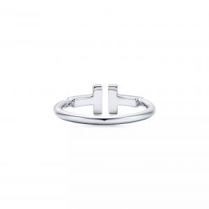 Кольцо Tiffany & Co. Wire, белое золото