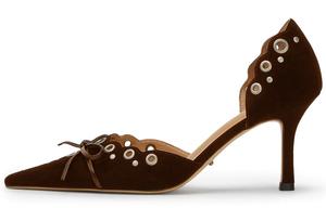 Туфли на высоком каблуке женские темно-коричневый Tony Bianco