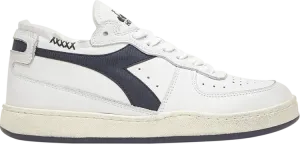 Кроссовки Mi Basket Row Cut White Blue Corsair, белый