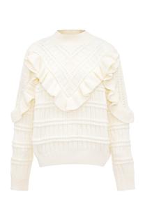 Свитер faina, Wool White