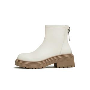 Черные женские ботильоны Teenmix, экрю