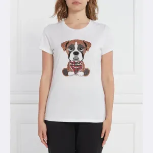 Футболка стандартного кроя Liu Jo, белый