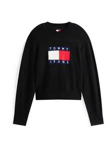 Свитер Tommy Jeans, темно-коричневый