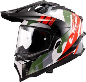 Шлемы LS2 Explorer Adventure Helmet, CamoX White Red