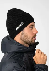 Шапка Reusch "Aron Beanie" (1 шт.), на теплой подкладке, черный