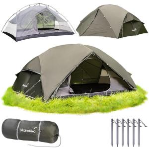 SKANDIKA Палатка для треккинга Vatn - 2 человека - Туннель - Сверхлегкая - Быстрая установка