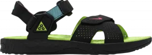 Сандалии Nike ACG Air Deschutz 'Black Ghost Green', черный