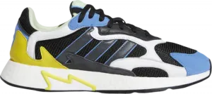 Кроссовки Adidas Tresc Run 'Core Black Yellow', черный