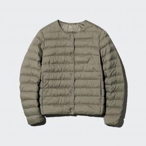 Компактная куртка Puffertech Uniqlo, 56 оливковый