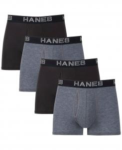 Мужские 4 шт. Трусы с чехлом Ultimate ComfortFlex Fit Total Support Hanes