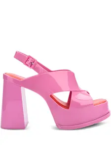 Босоножки Dance на блочном каблуке Melissa, розовый