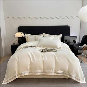 Generic Комплект постельного белья из длинноволокнистого хлопка в стиле люкс