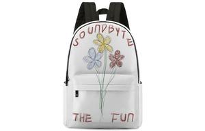 Совместная коллекция SOUNDBYTE Рюкзак из полиэстера Обычный Унисекс Белый ONRF, Стиль 5