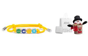 Титановый стальной браслет унисекс ASTAR HADES, желтый