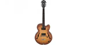 Электрогитара Ibanez Artcore AF55 Hollowbody - цвет Flat Tobacco